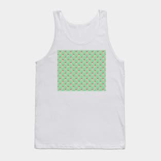 Watermelon Watercolor Jellyfish Pattern Tank Top